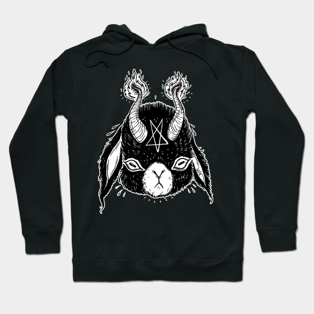 HELL GOAT Hoodie by lOll3